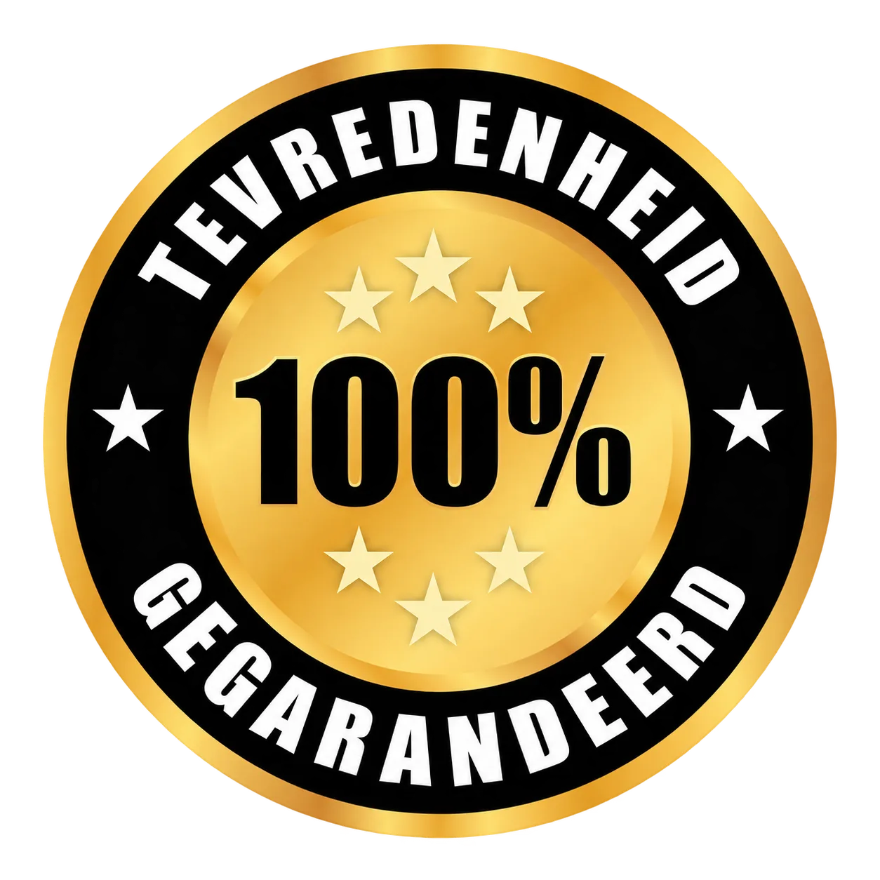 Siegel mit 100 % Zufriedenheitsgarantie